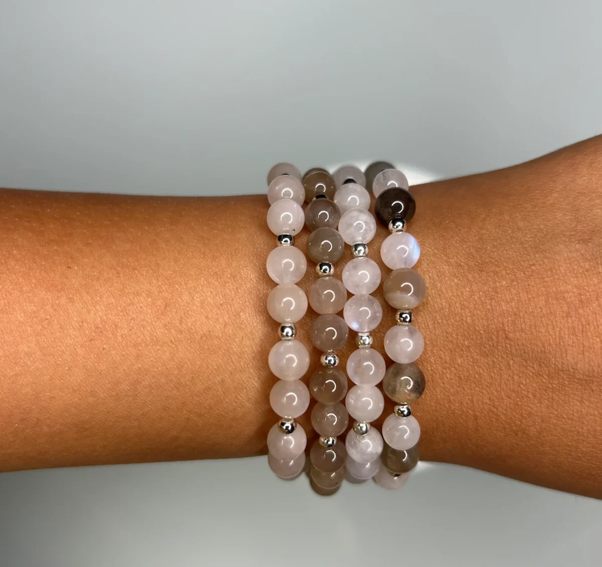 Mondsteinarmband 925er Sterlingsilber